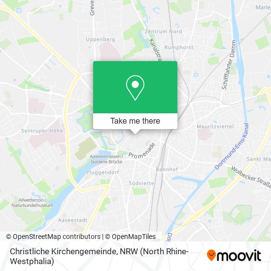 Christliche Kirchengemeinde map