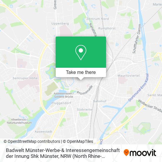 Badwelt Münster-Werbe-& Interessengemeinschaft der Innung Shk Münster map