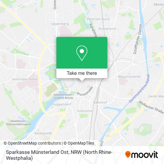 Sparkasse Münsterland Ost map