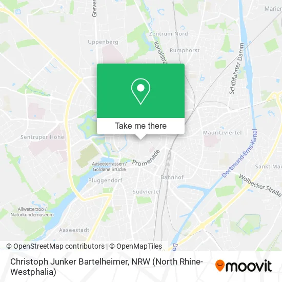 Карта Christoph Junker Bartelheimer