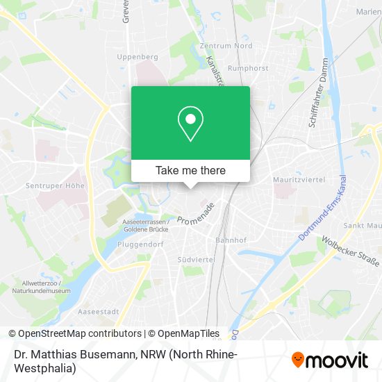 Dr. Matthias Busemann map