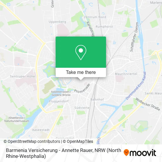 Карта Barmenia Versicherung - Annette Rauer