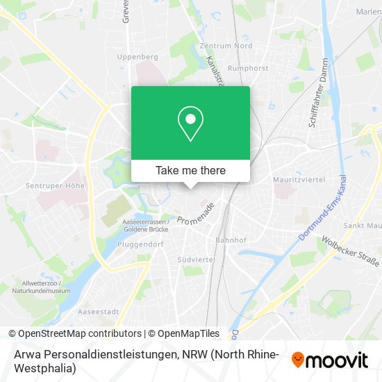 Arwa Personaldienstleistungen map