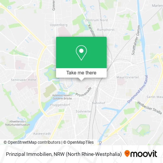 Prinzipal Immobilien map