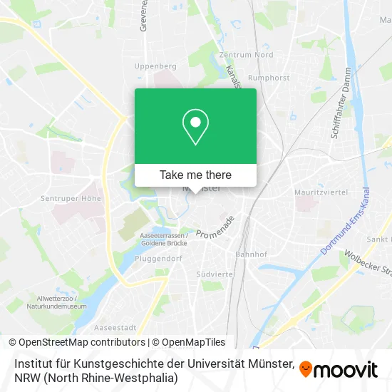 Карта Institut für Kunstgeschichte der Universität Münster