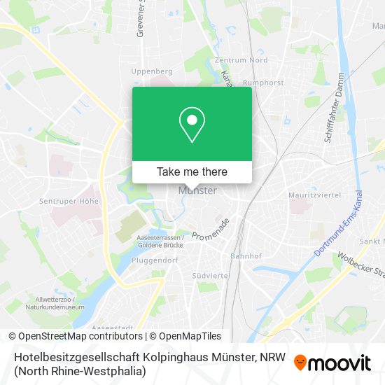 Hotelbesitzgesellschaft Kolpinghaus Münster map