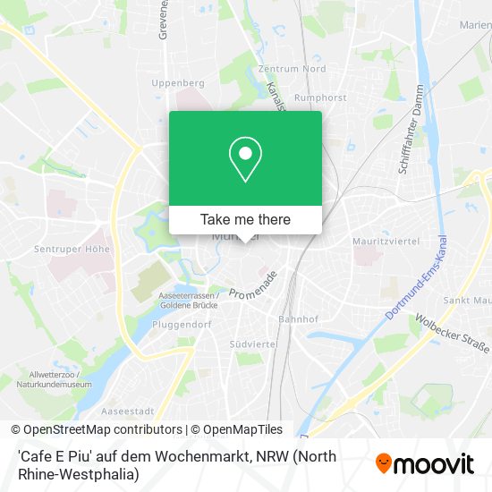 'Cafe E Piu' auf dem Wochenmarkt map