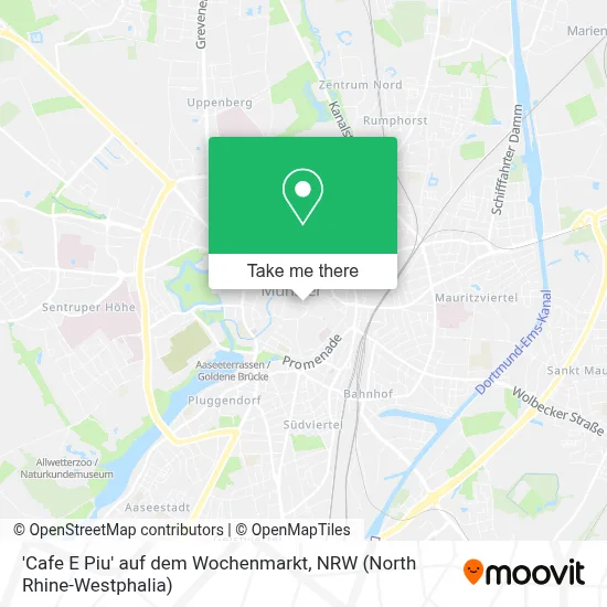 'Cafe E Piu' auf dem Wochenmarkt map