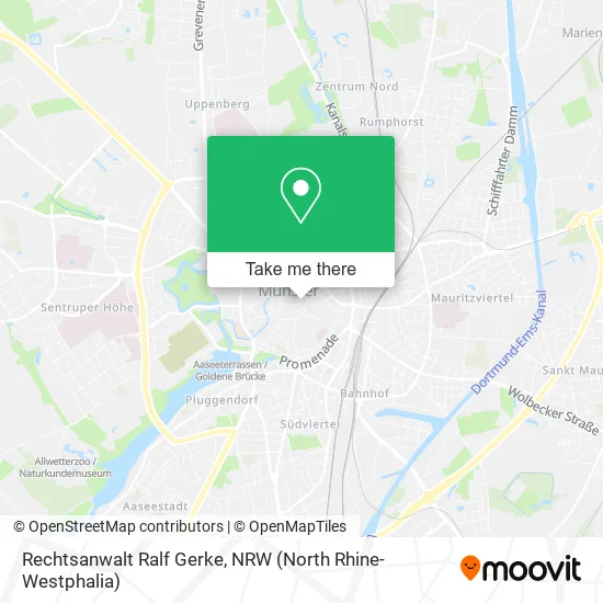 Карта Rechtsanwalt Ralf Gerke