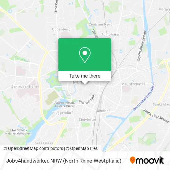 Карта Jobs4handwerker