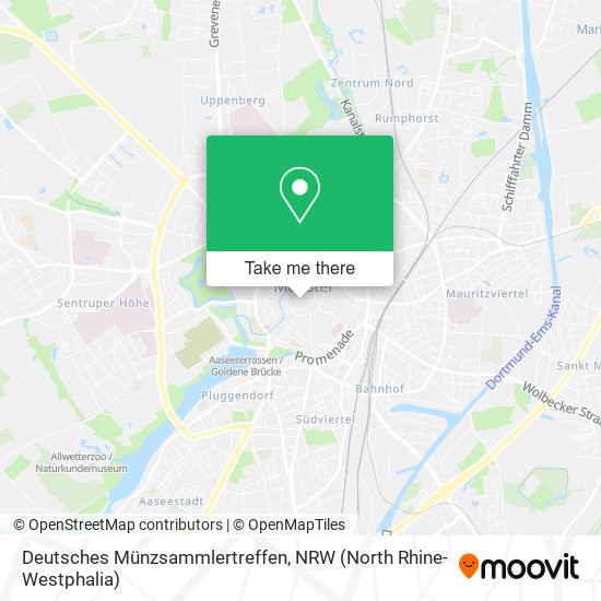 Deutsches Münzsammlertreffen map