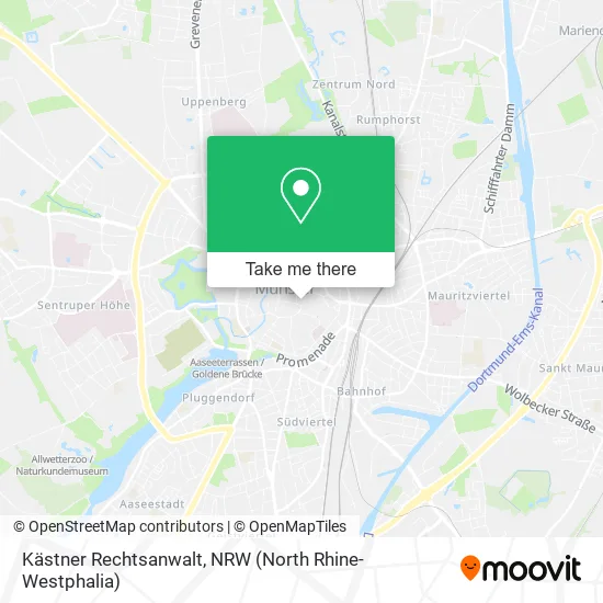 Карта Kästner Rechtsanwalt