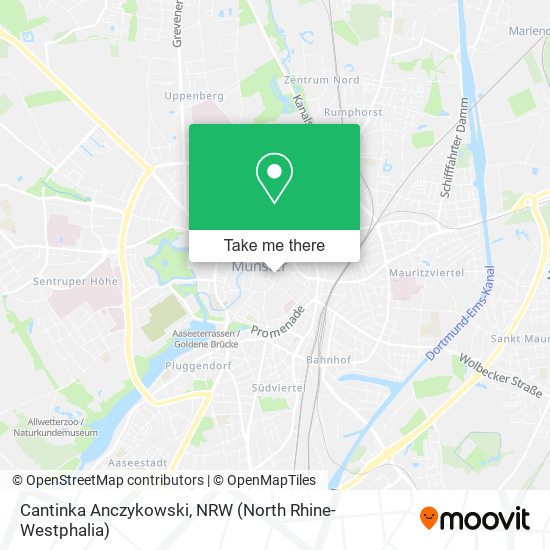 Cantinka Anczykowski map