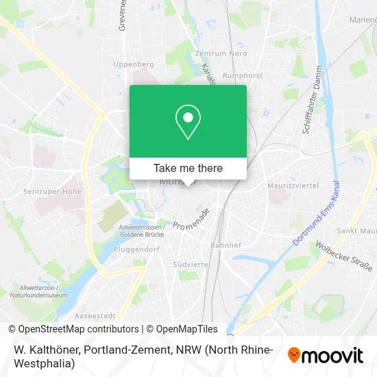 W. Kalthöner, Portland-Zement map