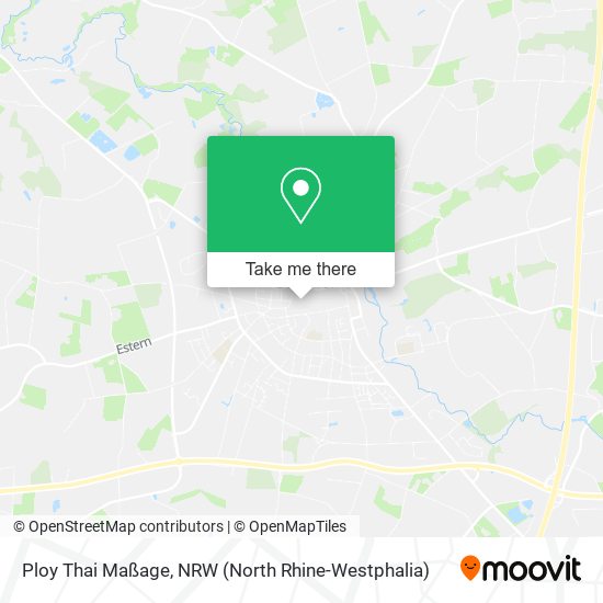 Ploy Thai Maßage map