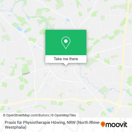 Praxis für Physiotherapie Höwing map