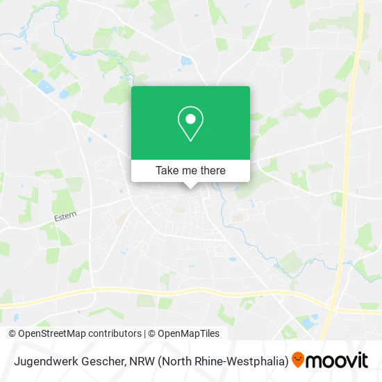 Карта Jugendwerk Gescher