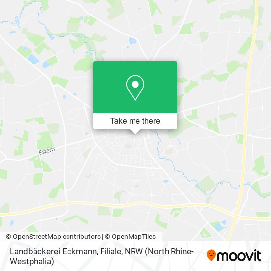 Landbäckerei Eckmann, Filiale map