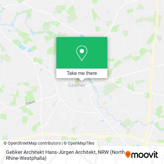 Gebker Architekt Hans-Jürgen Architekt map
