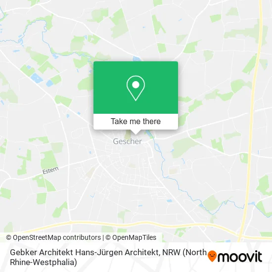 Gebker Architekt Hans-Jürgen Architekt map