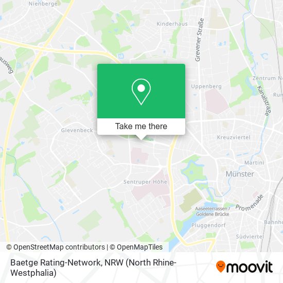 Baetge Rating-Network map