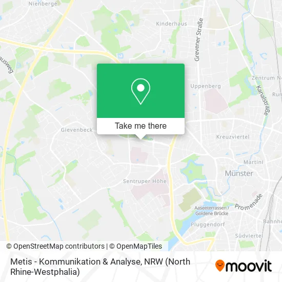 Metis - Kommunikation & Analyse map