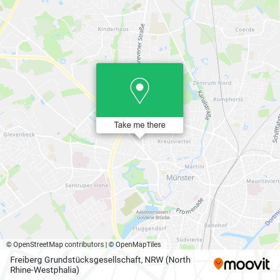 Freiberg Grundstücksgesellschaft map