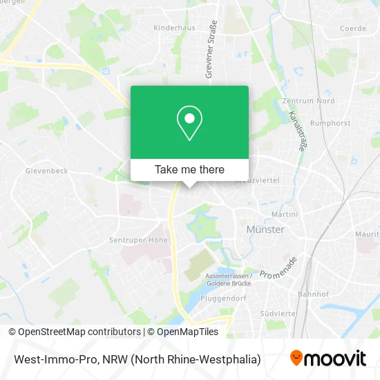 Карта West-Immo-Pro
