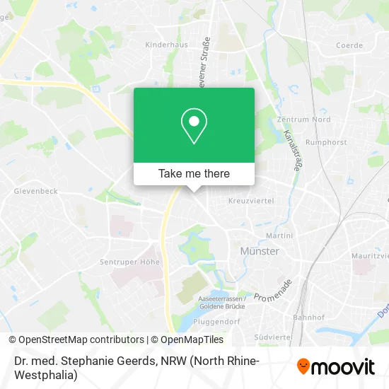 Карта Dr. med. Stephanie Geerds