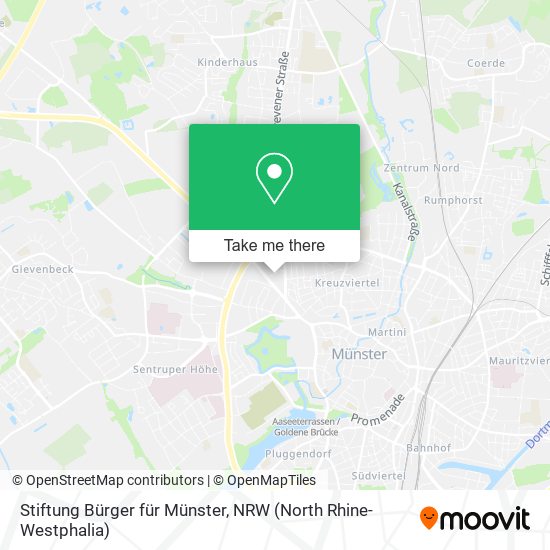 Stiftung Bürger für Münster map