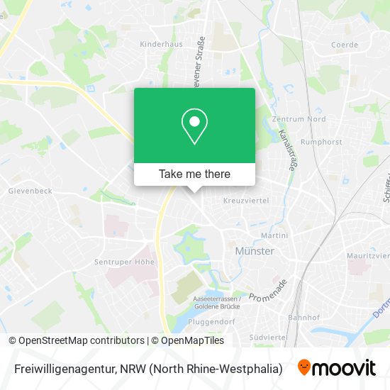 Карта Freiwilligenagentur