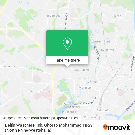 Карта Delfin Wäscherei Inh. Ghorab Mohammad