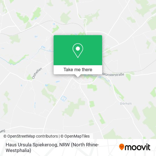 Haus Ursula Spiekeroog map