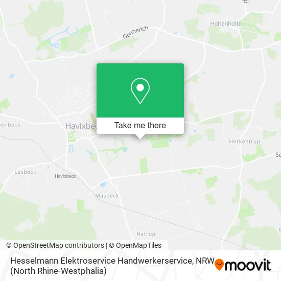 Карта Hesselmann Elektroservice Handwerkerservice