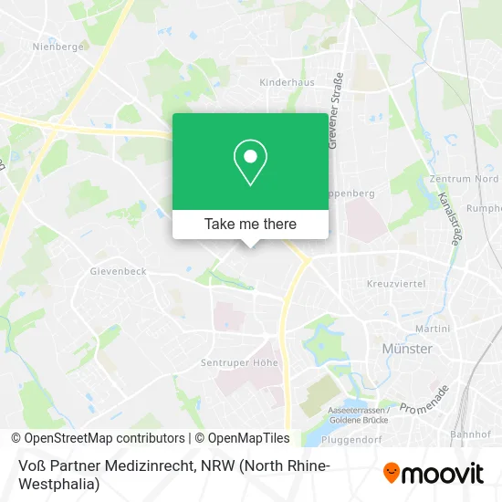 Карта Voß Partner Medizinrecht