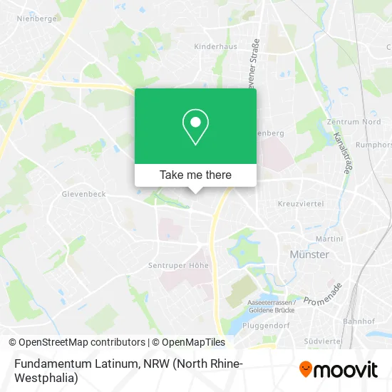 Карта Fundamentum Latinum