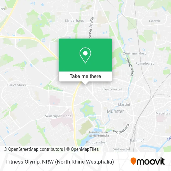 Fitness Olymp map