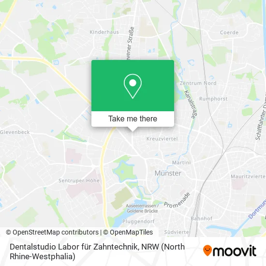Карта Dentalstudio Labor für Zahntechnik
