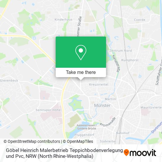 Göbel Heinrich Malerbetrieb Teppichbodenverlegung und Pvc map