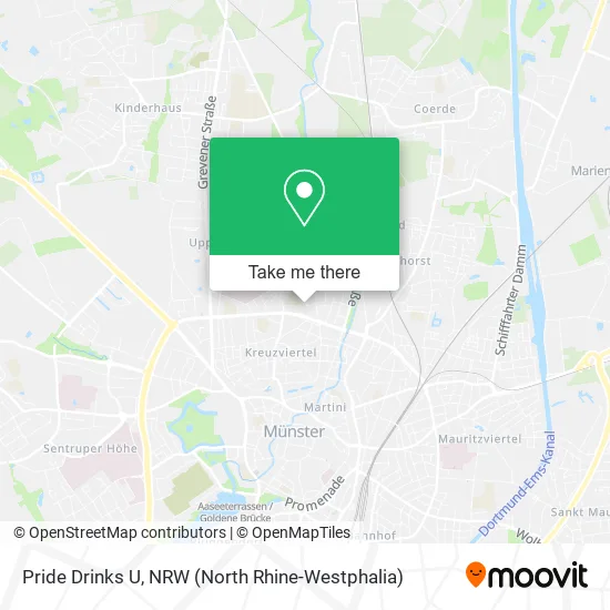 Pride Drinks U map