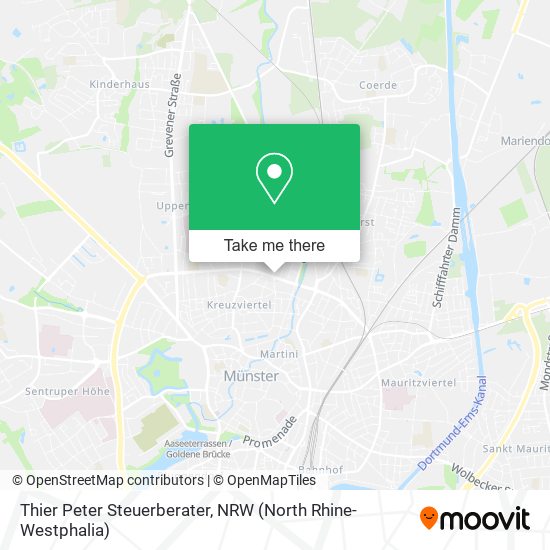 Thier Peter Steuerberater map