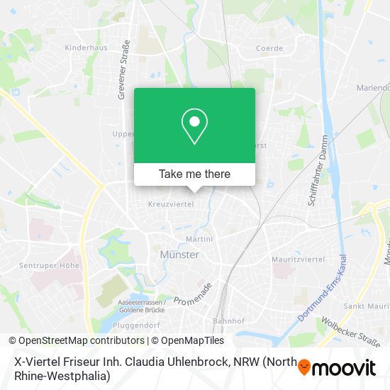 X-Viertel Friseur Inh. Claudia Uhlenbrock map