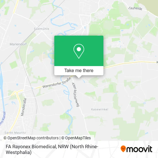 Карта FA Rayonex Biomedical