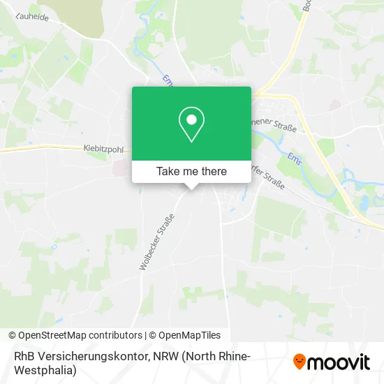Карта RhB Versicherungskontor
