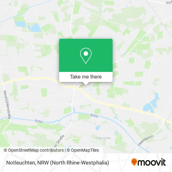 Карта Notleuchten