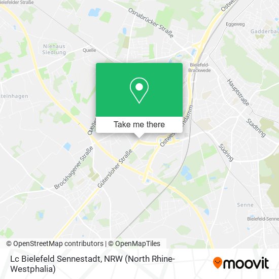 Lc Bielefeld Sennestadt map