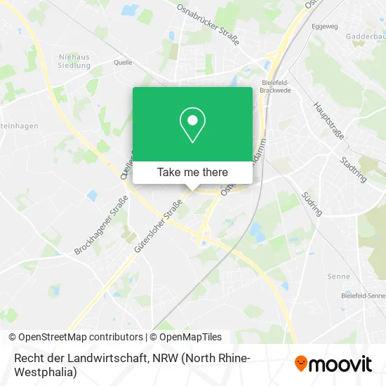 Recht der Landwirtschaft map