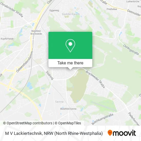 Карта M V Lackiertechnik