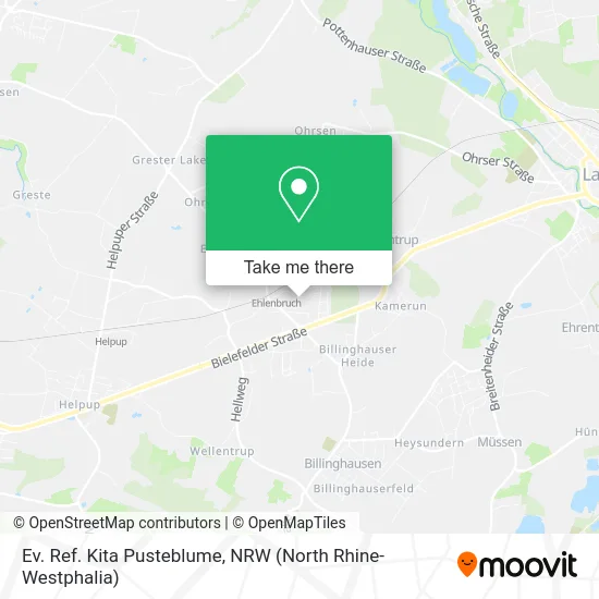 Ev. Ref. Kita Pusteblume map