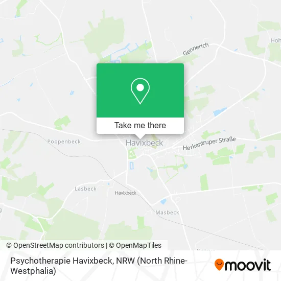 Карта Psychotherapie Havixbeck